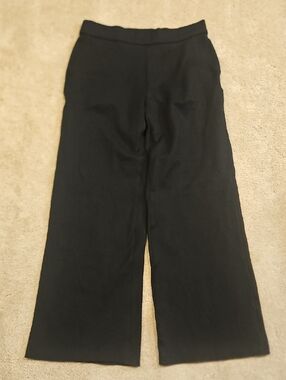 SPANX Black Wide Leg Pants